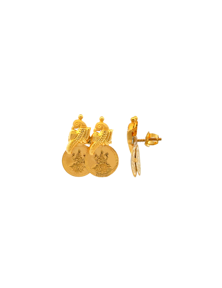 Gold Earrings-22Karat