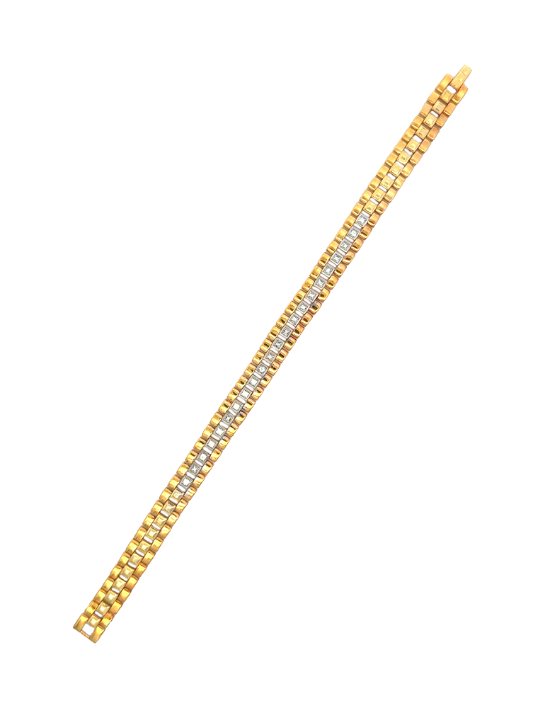 Men's Diamond Bracelet - 18 Karat