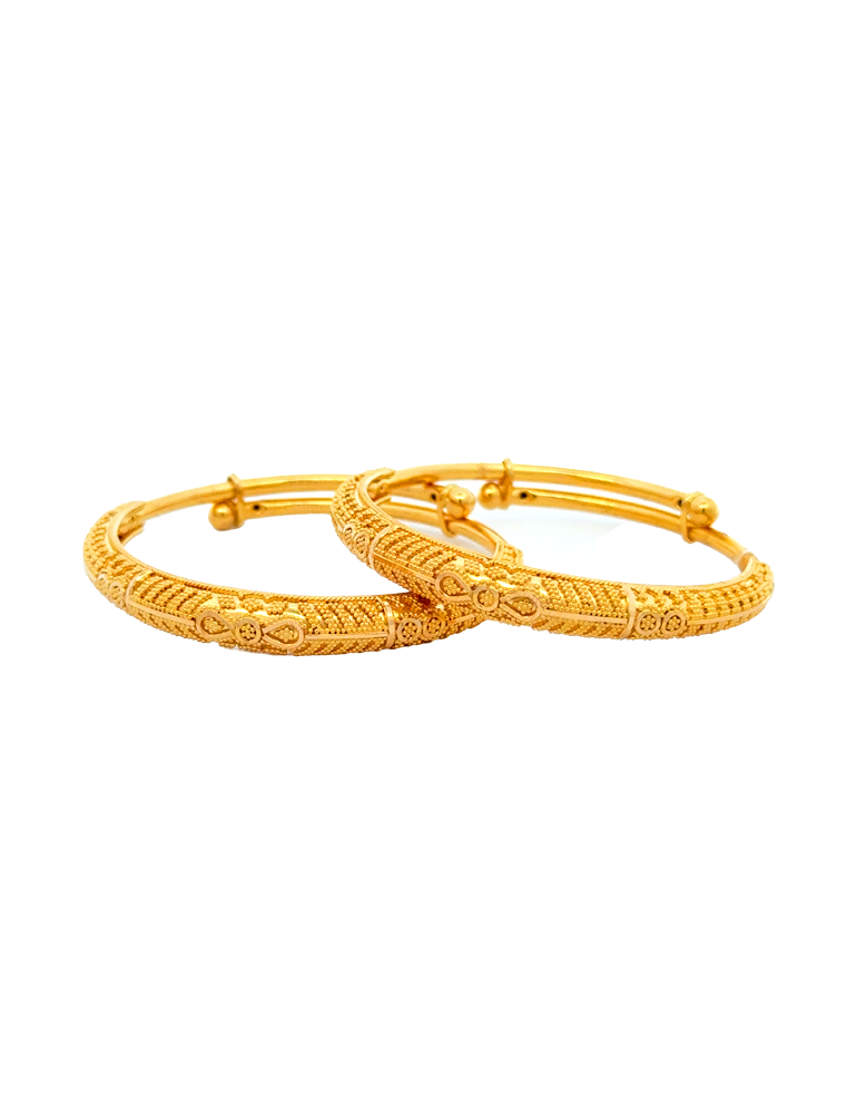 Gold Baby Bracelet - 22 Kt