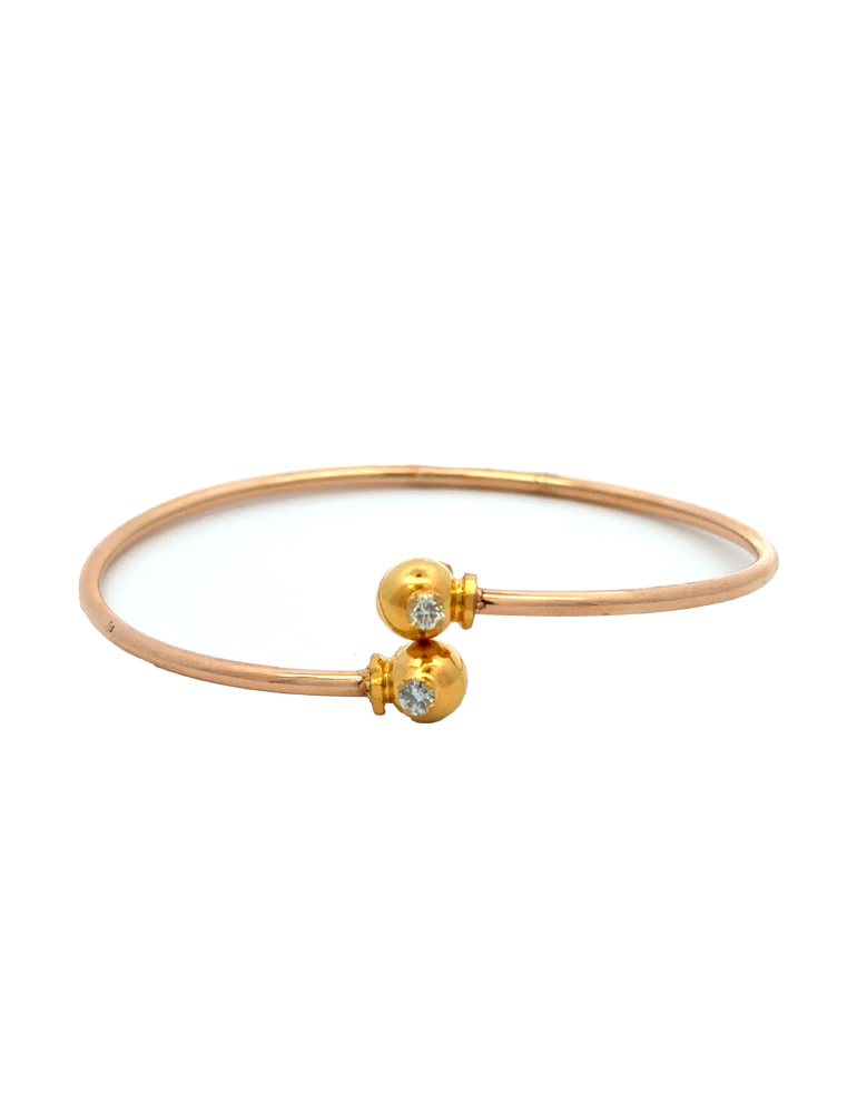 Diamond Bangle Bracelet 18 Karat