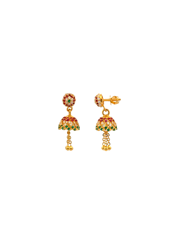 Gold Earring 22 karat
