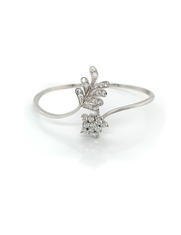 Diamond Bangle Bracelets 18 Karat