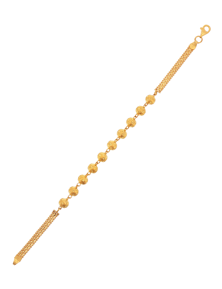 Manika Dhara Gold Bracelet - 22 Karat