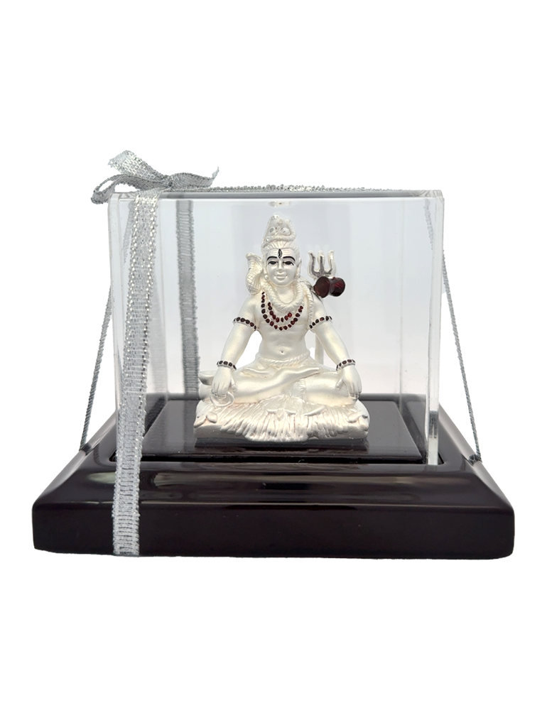 Lord Shiva Idol (999 Fine Silver)