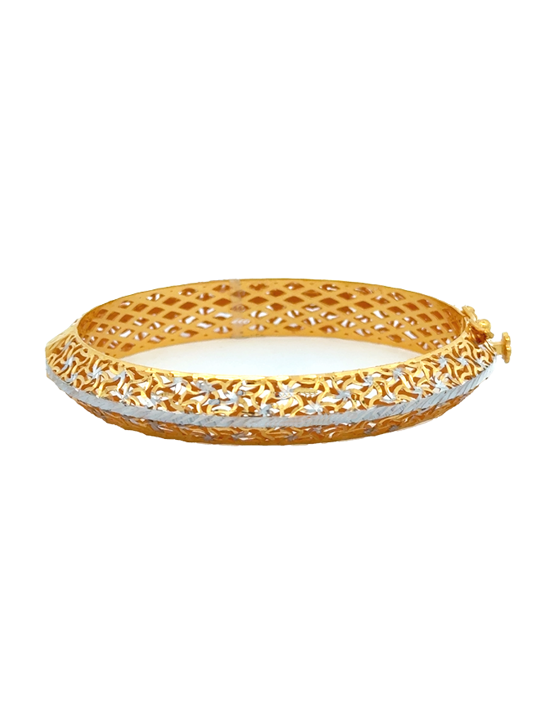 Gold Bangle Bracelet 22 Karat