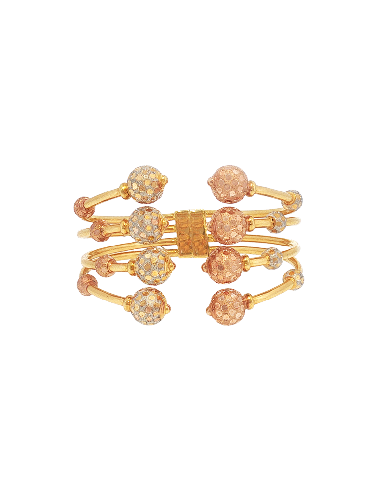 Varnamala Gold Bracelet 22 Karat