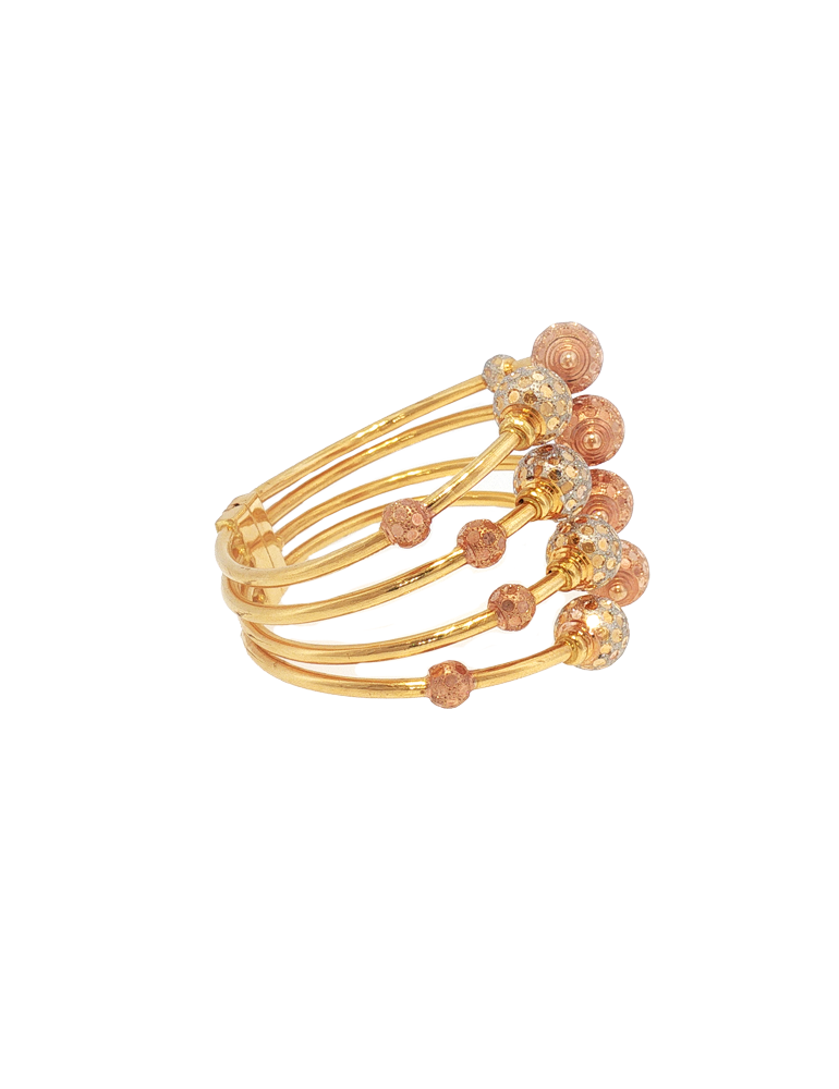 Varnamala Gold Bracelet 22 Karat
