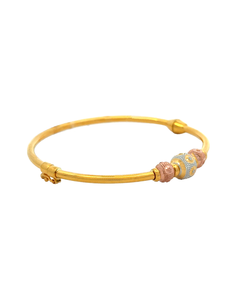 Gold Bangle Bracelet 22 Karat
