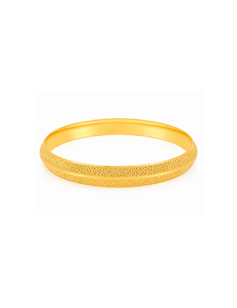 Aurelia Frostwork Men's Kara - 22 Karat