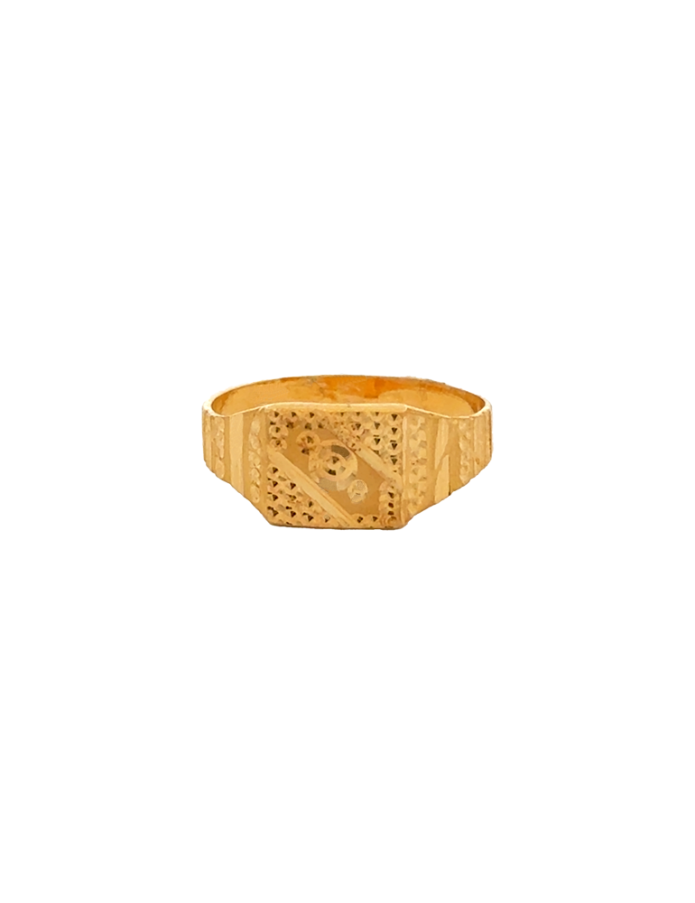Gold Baby Ring 22 Karat
