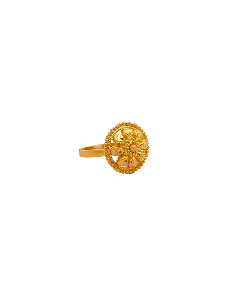 Gold Baby Ring 22 Karat
