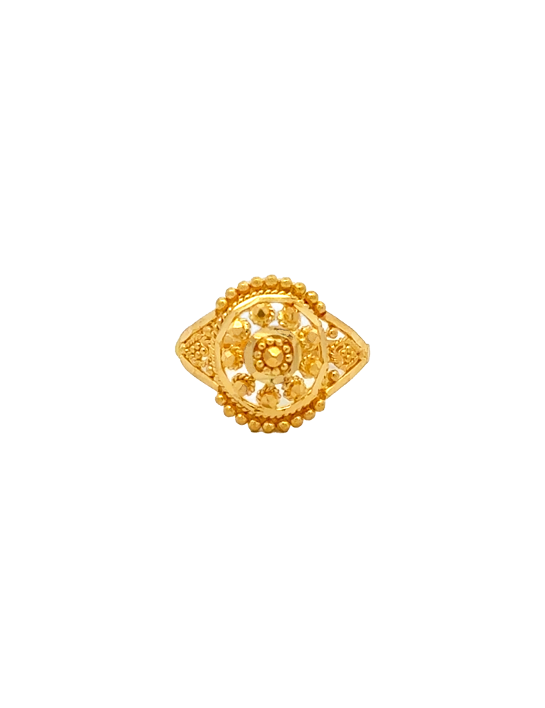 Gold Baby Ring 22 Karat