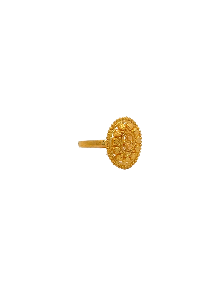 Gold Baby Ring 22 Karat