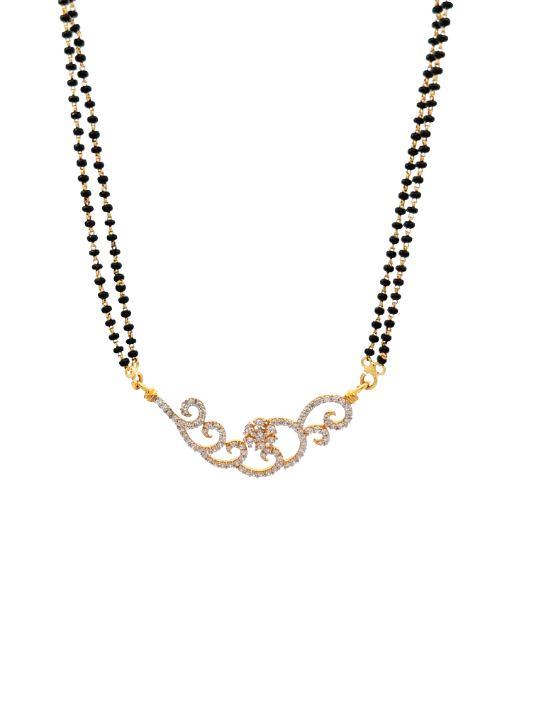 Gold Mangalasutra 22 Karat