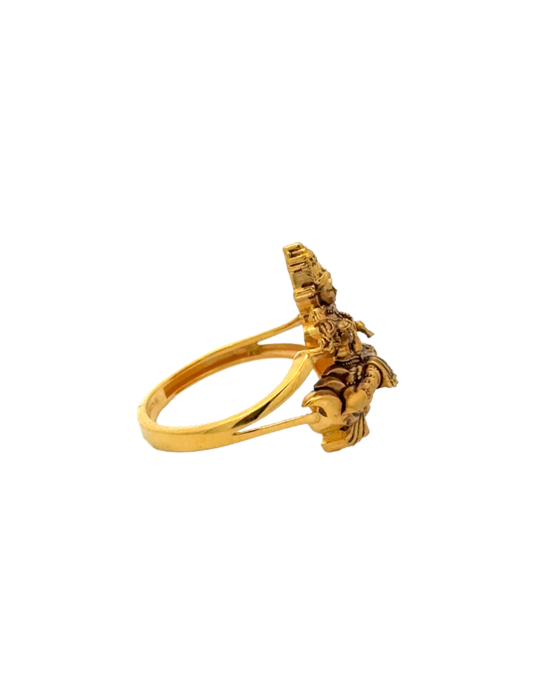 Sri Lakshmi Heritage Ring - 22 Karat