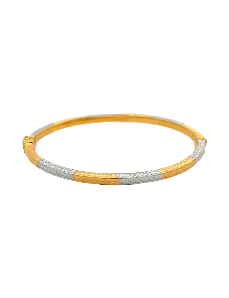 Gold Bangle Bracelet 22 Karat