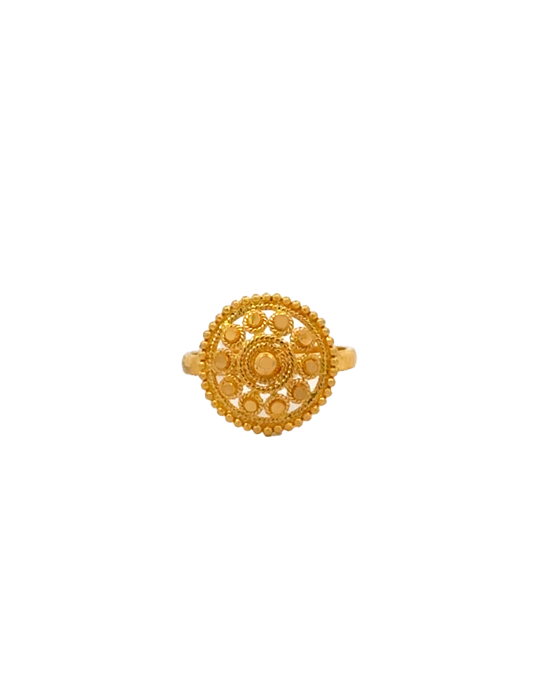 Gold Baby Ring 22 Karat
