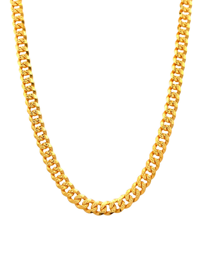Men's Gold Chain - 22 Karat