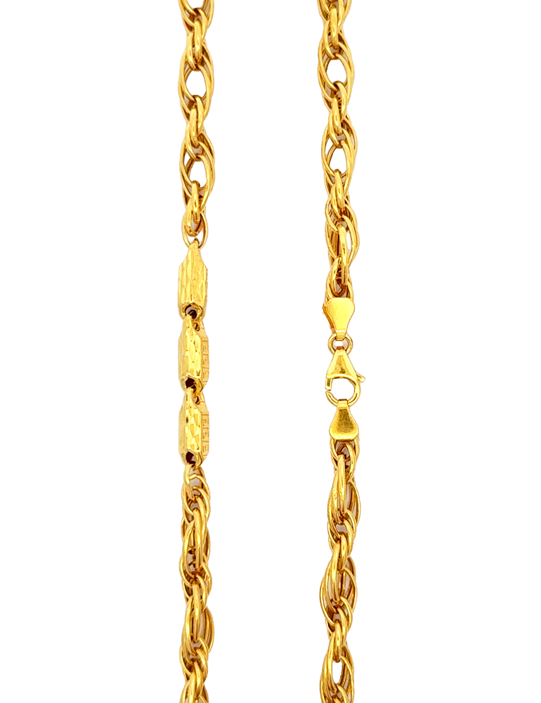 Men's Gold Chain - 22 Karat