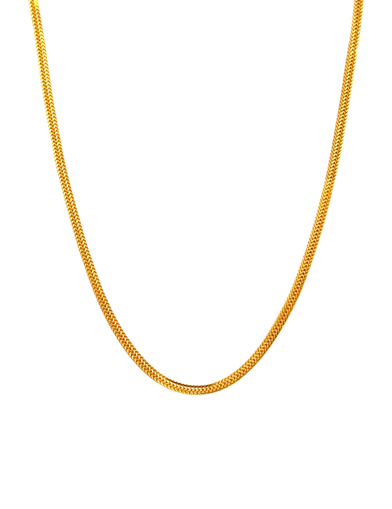 Gold Box Chain - 22 Karat