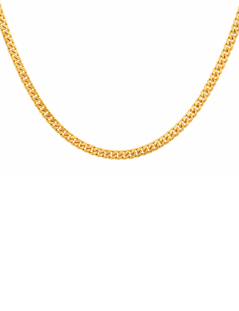 Signature Cuban Link Chain - 22 Karat