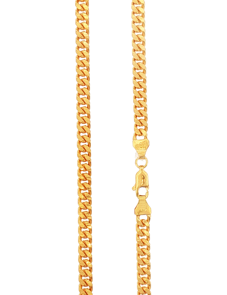 Signature Cuban Link Chain - 22 Karat