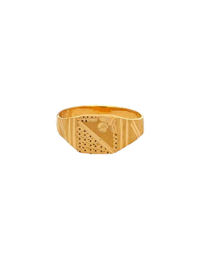 Gold Baby Ring 22 Karat