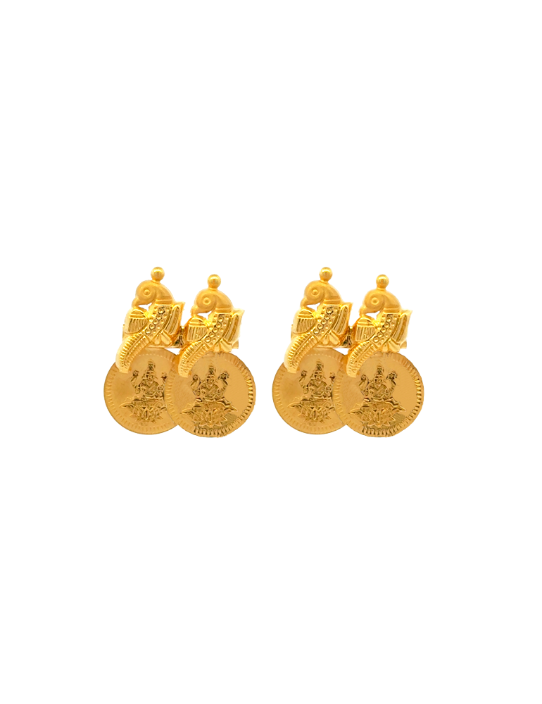 Gold Earrings-22Karat