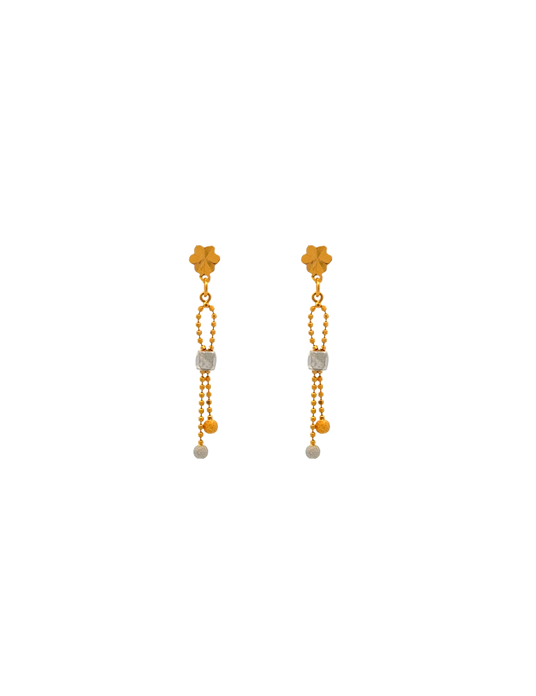 22 KT Yellow Gold Set With Earrings