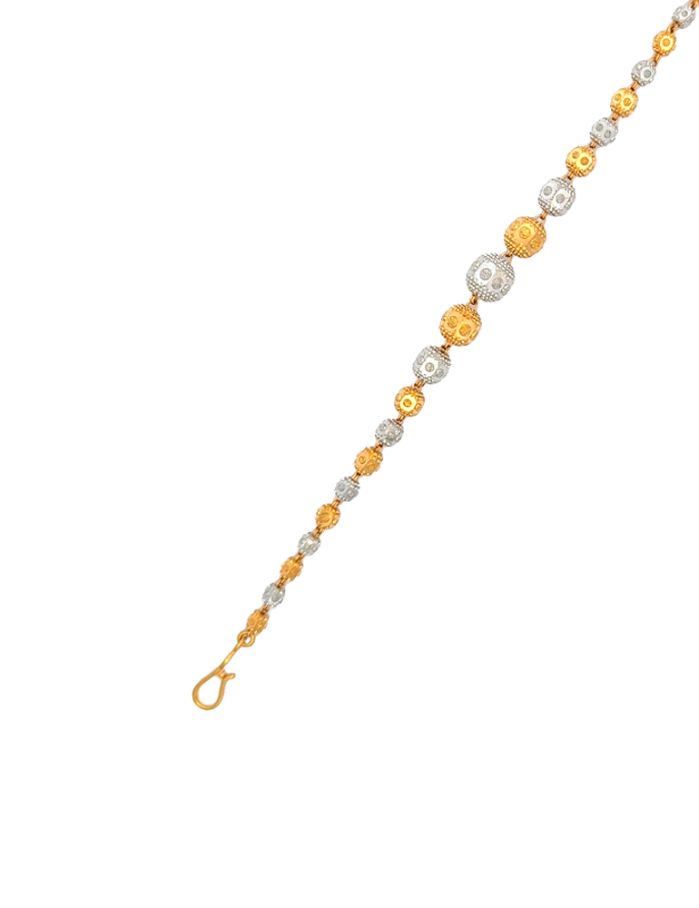Gold Women's Bracelet 22 Kt