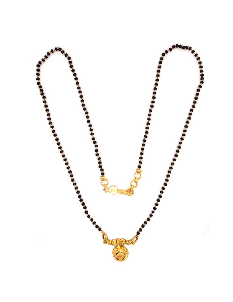Gold Thali Mangalsutra 22 Karat