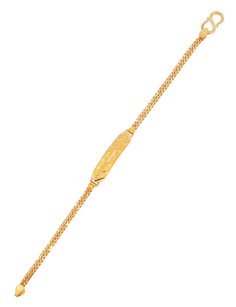 Gilded Vine Gold Bracelet - 22 Karat
