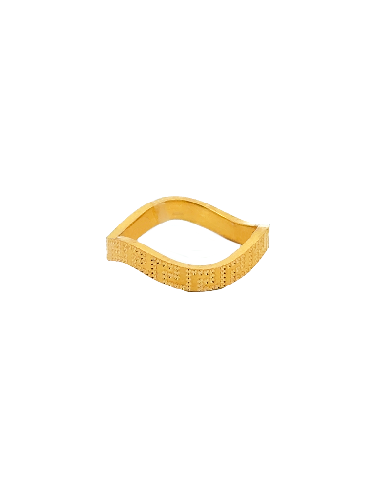 Gold Men's Ring 22 Karat
