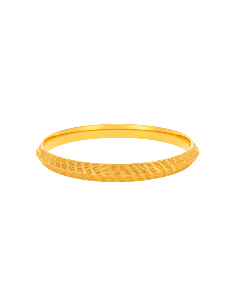 Silken Ridge Gold Kara - 22 Karat
