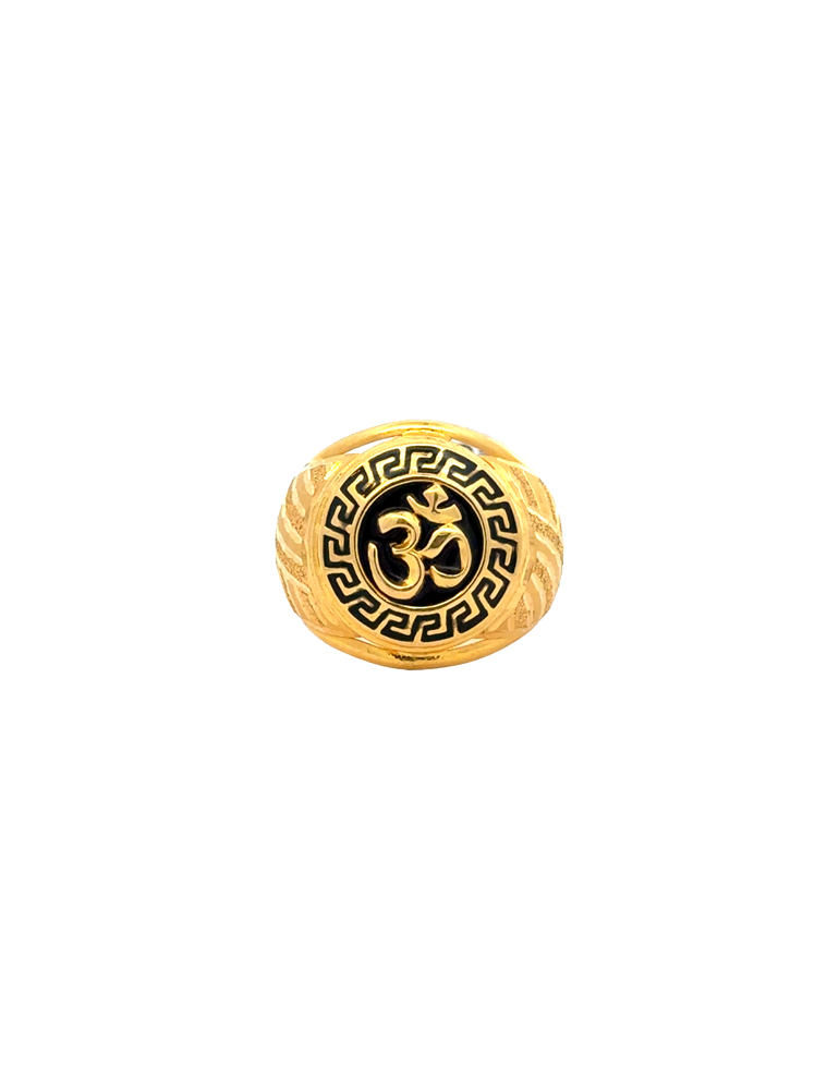 Gold Men's Ring - 22 Karat