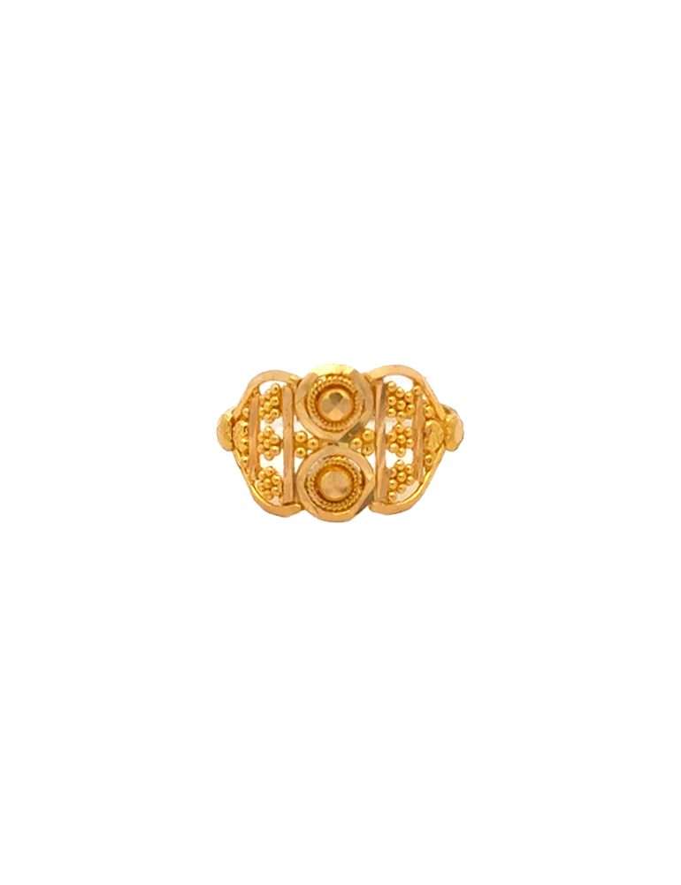 Gold Baby Ring 22 Karat
