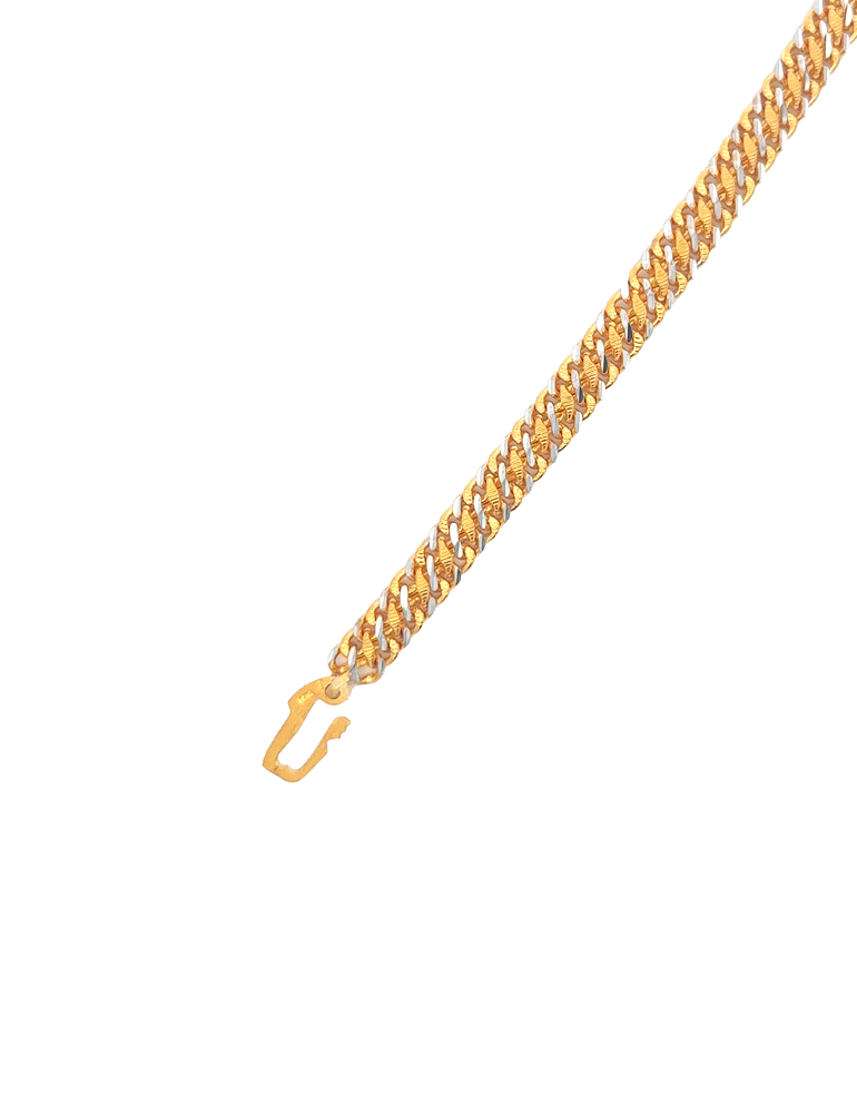 Men's Gold Bracelet - 22 Karat