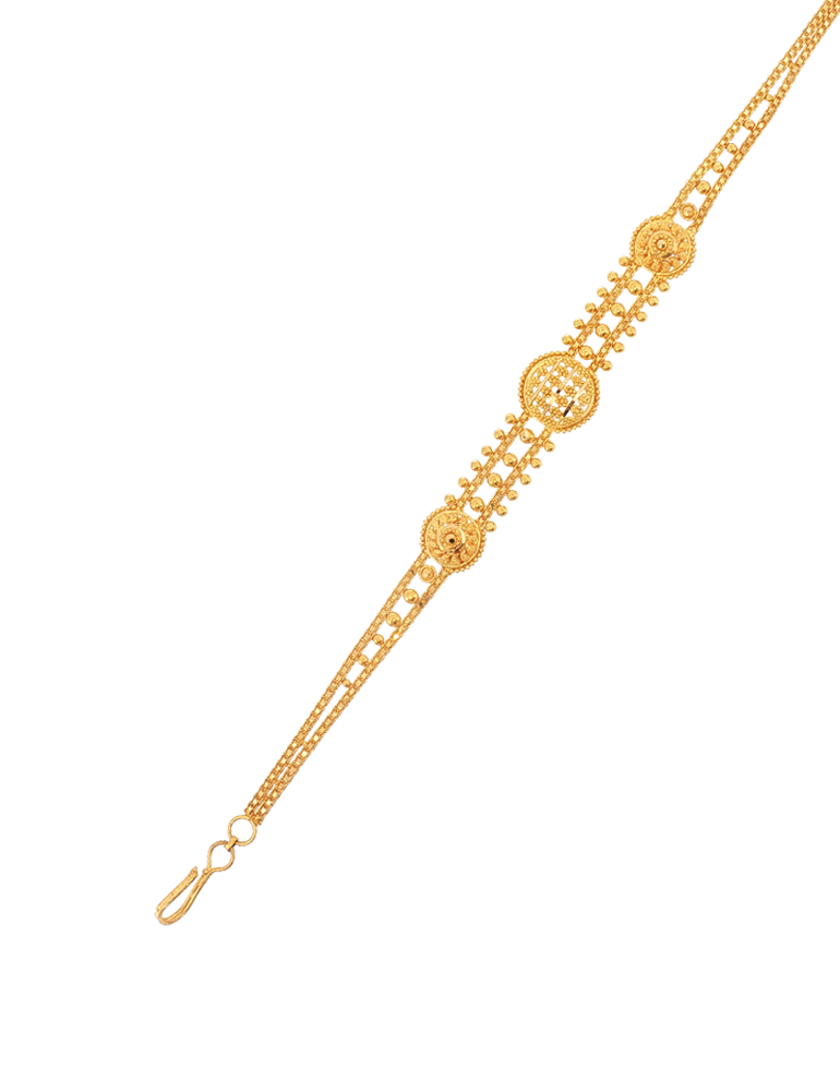 Kanchan Chakra Bracelet - 22 Kt