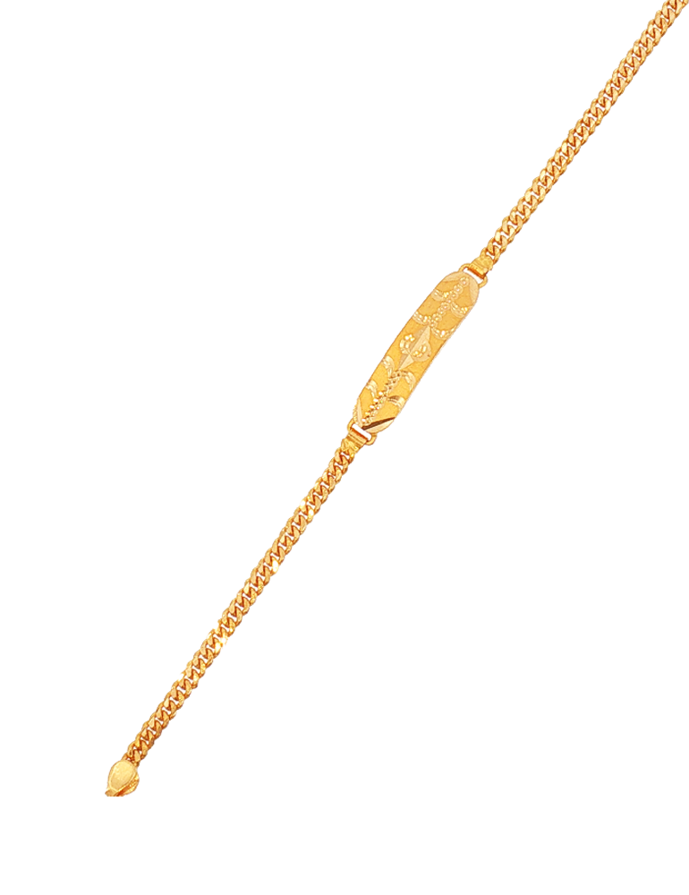 Gilded Vine Gold Bracelet - 22 Karat