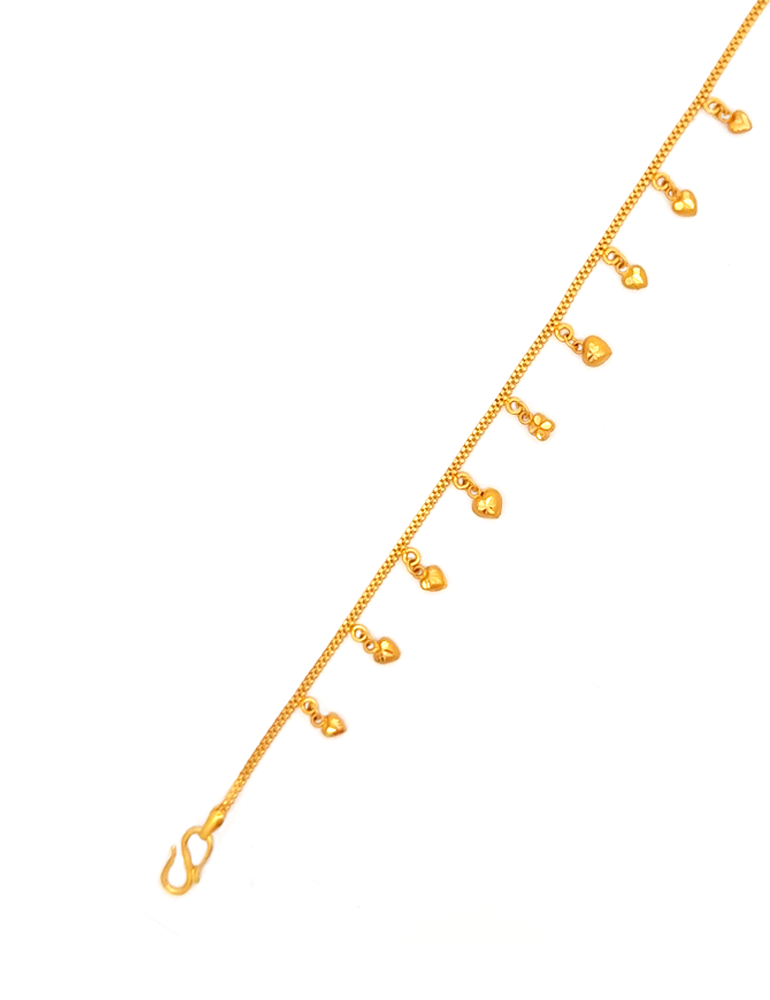 Gold Women's Bracelet - 22 Kt