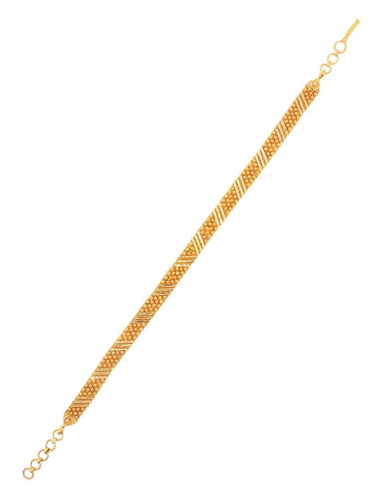 Kanchan Naksh Bracelet - 22 Karat
