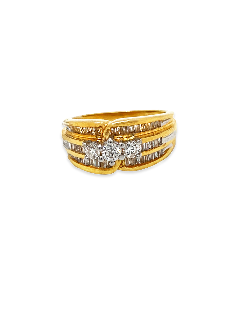 Diamond Ring 14 Karat