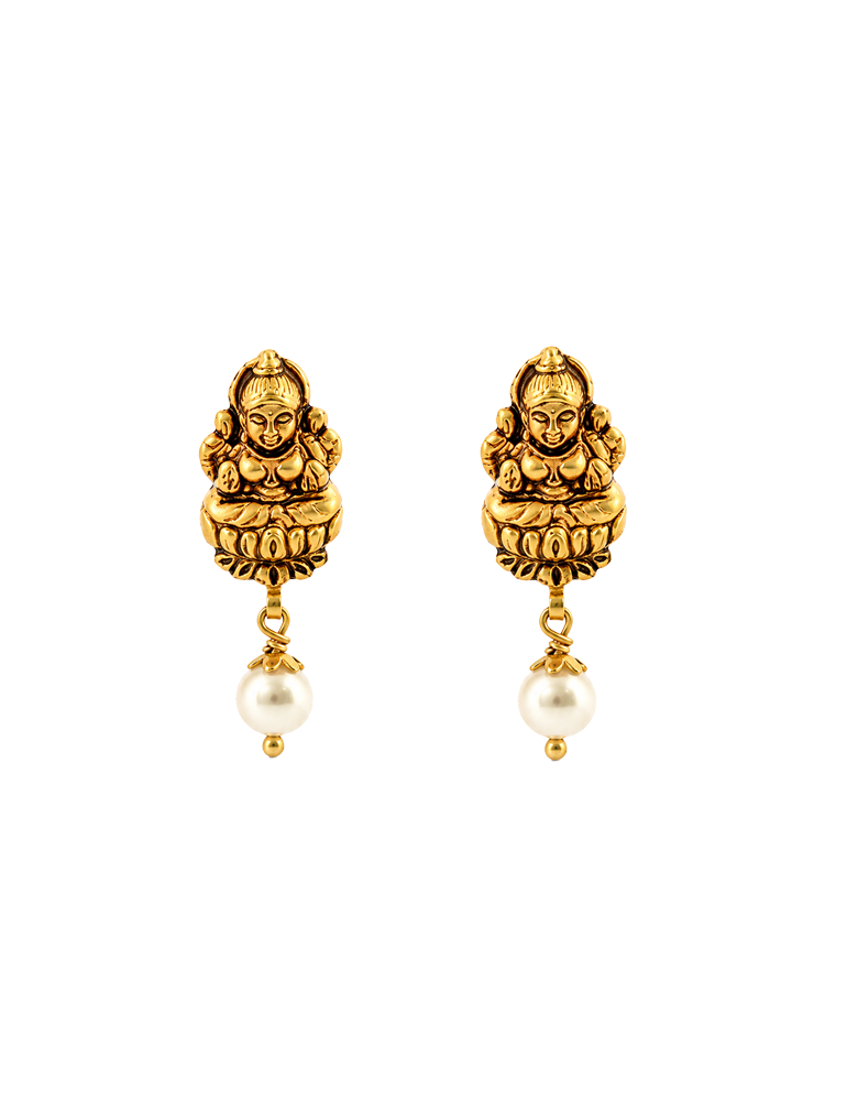 Mahalakshmi Ruby Haar Set - 22 Kt