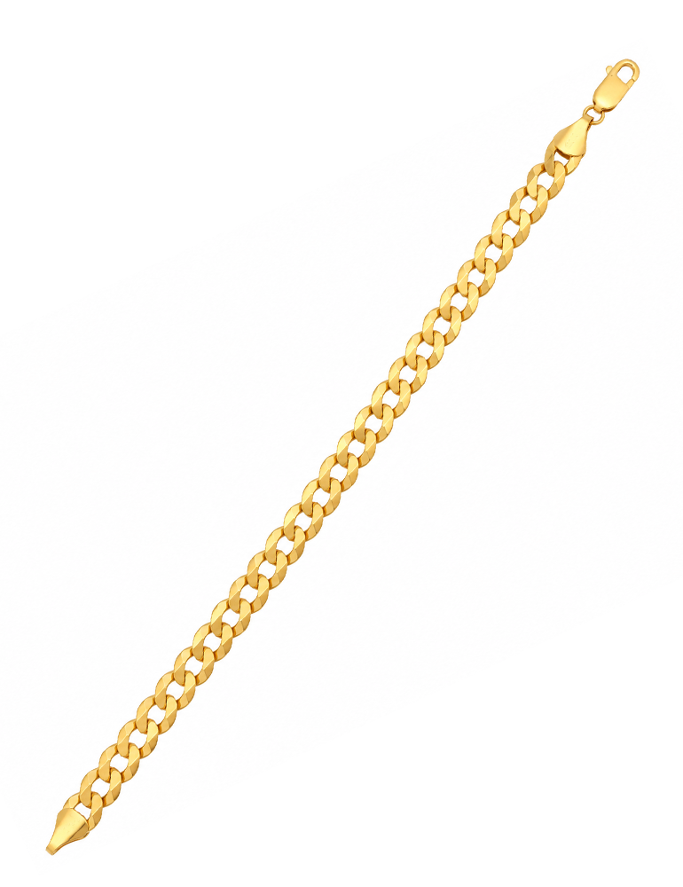 Classic Cuban Gold Bracelet - 14 Karat