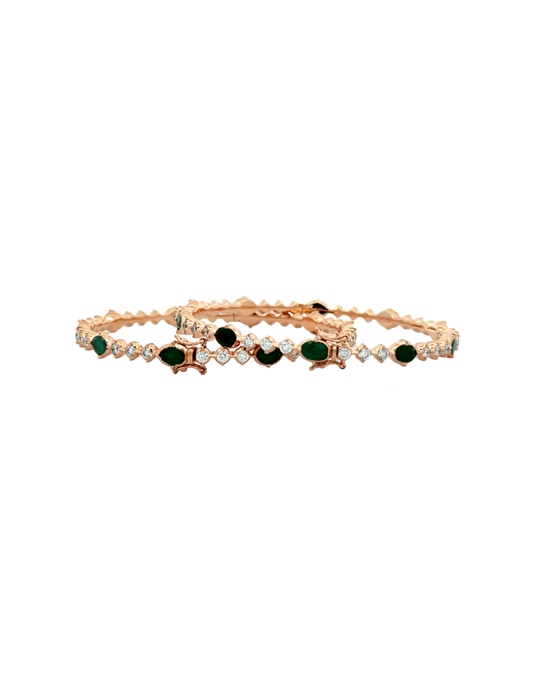 Diamond Bangles - 18 karat