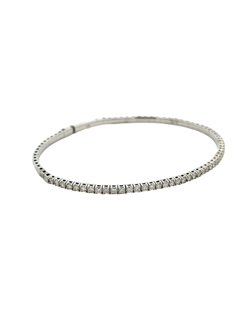 Diamond Bangle Bracelets 14 Karat