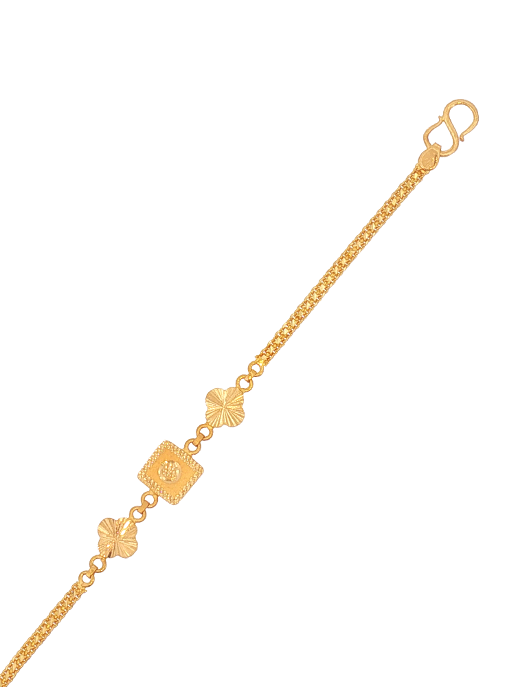 Svarnavrit Gold Bracelet - 22 Karat