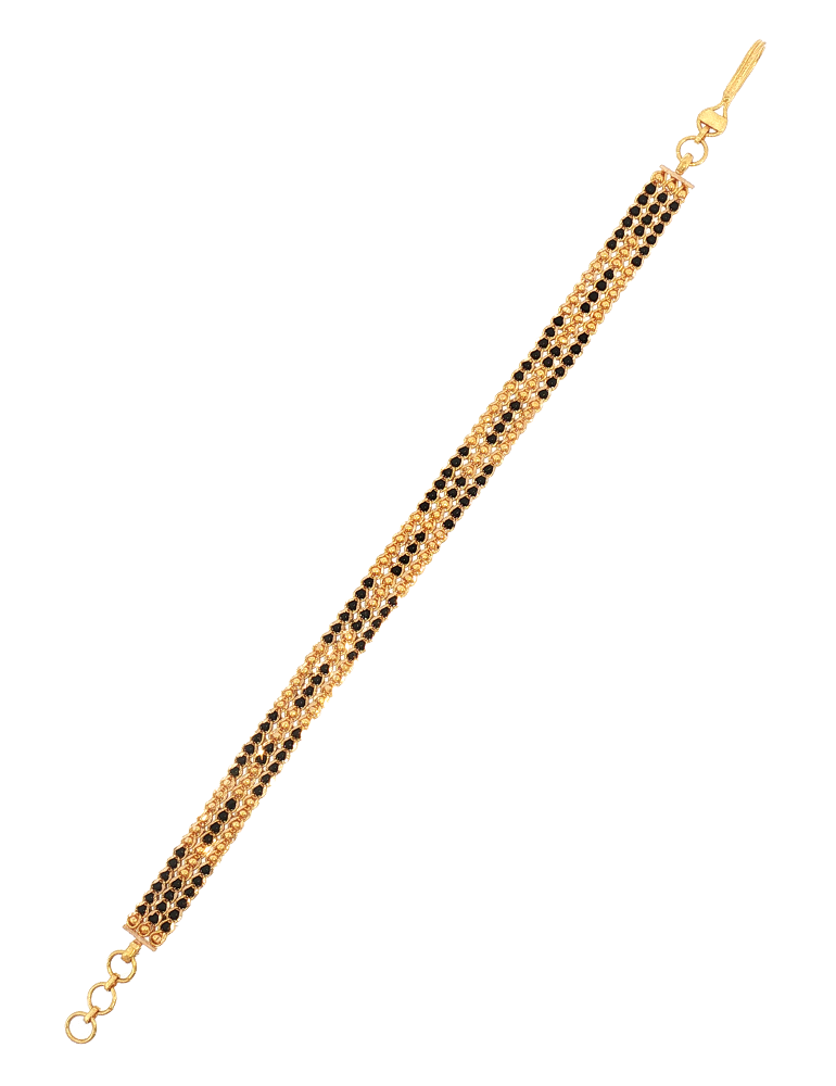 Kajalrekha Gold Bracelet - 22 Karat