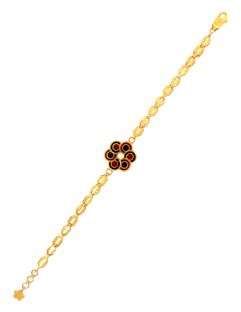 Gold Women's Bracelet - 22 Kt