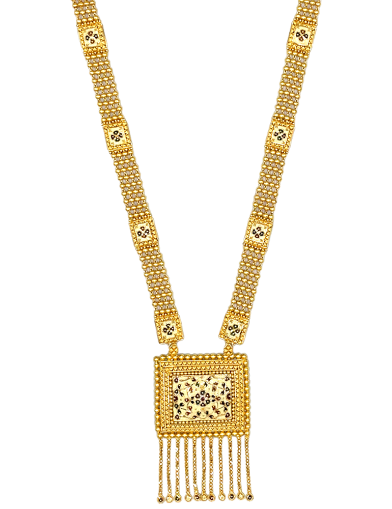 Gold Set with Earrings 22 Karat